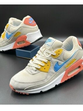 Nike Wmns Air Max 90 'Spring Colors'  Size: 8 Style Code: DJ9991-100 Colorway: S